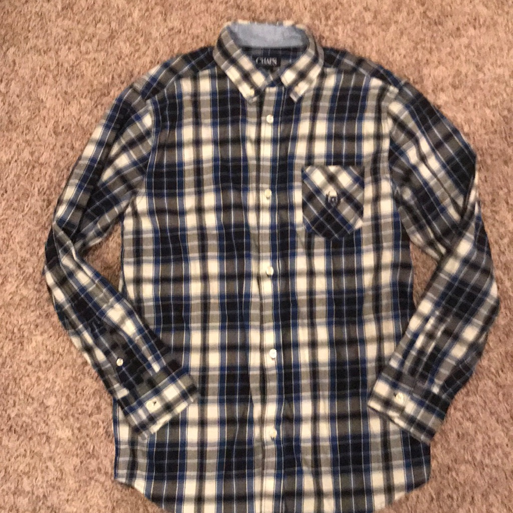 Chaps Plaid Button Down